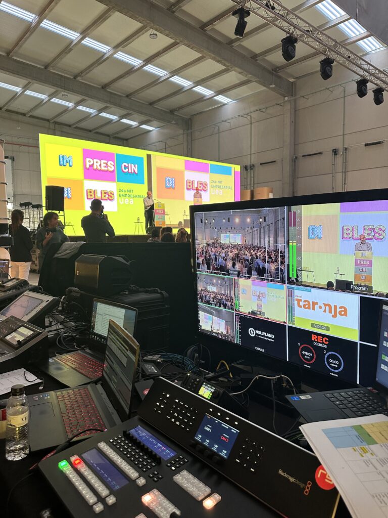 instalaciones audiovisuales para eventos